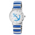 Fashion female wristwatch brand Excellanc - navy motive