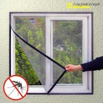 Magneto Mesh lepljiva mreža za okna proti komarjem in insektom + DARILO